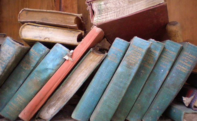 dusty-bookshelf
